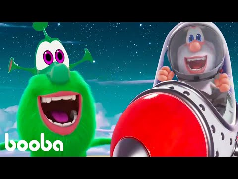 Capa de Booba 😎 Foguete  😎 Novo ⭐  Desenhos Animados Engraçados Para Crianças
