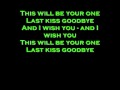 Lordi-Last kiss goodbye lyircs