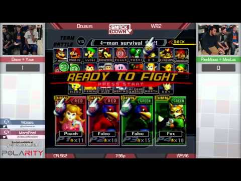 CFLS62 - Mike Lee + King Momo (Green) vs Drew + Yami (Red)