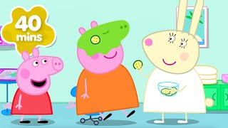 Peppa Pig visita o DIA DE SPA da Mamãe Pig! 🥒 O Dia Perfeito | Novos Episódios Completos