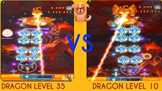 EVERWING_2021🐲 Compare Level 35 And Level 10 Dragon Support For The Fairy LYRA! 👑🐉 (02/10/2021)