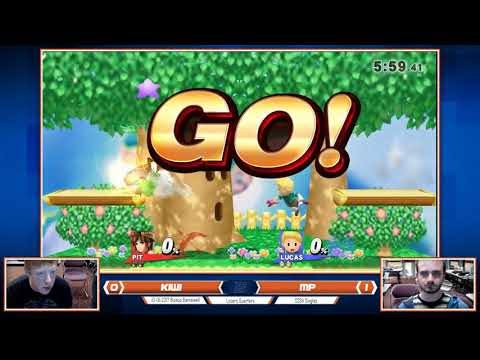 BSU Brackets 1: MP (Lucas) vs. Kiwi (Pit) - SSB4 Singles Losers Quarters