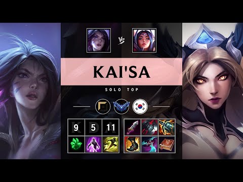 Kai'Sa Top vs Irelia - KR Diamond Patch 25.13