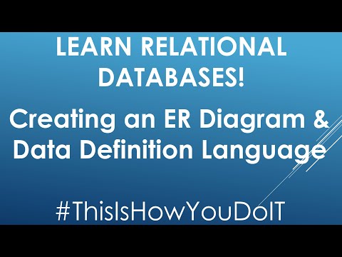 Learn SQL - Creating and ERD and DDL (Part 1)