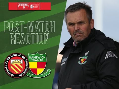 FC United of Manchester 0-2 Nantwich Town - Dave Cooke Post Match Interview