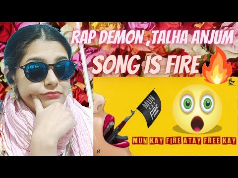 Mun Kay Fire Reaction - Rap Demon | Talha Anjum | Kelaya Reacts | Rap Reaction