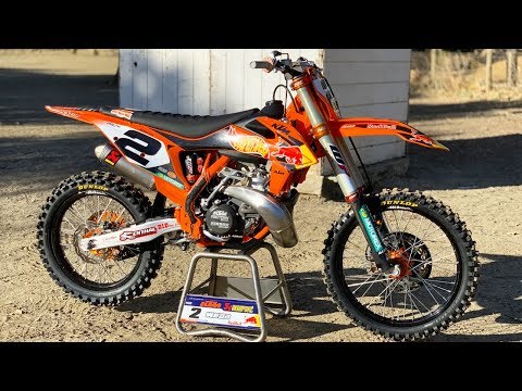 Motocross Action tests Cooper Webb's Factory KTM 300SX 2 Stroke