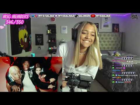 Mya Salina REACTS to Jenn Carter x 2Rare - Reverse (Official Music Video)