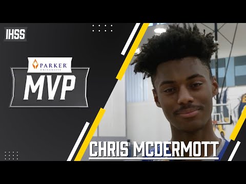Booker T Washington Forward Chris McDermott - Week 20 MVP Bobblehead Winner