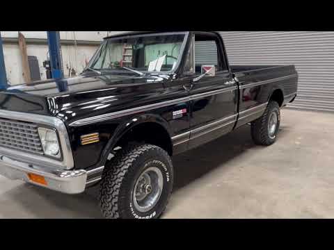 1972 Chevrolet Classic K10 Restored Pickup 4x4