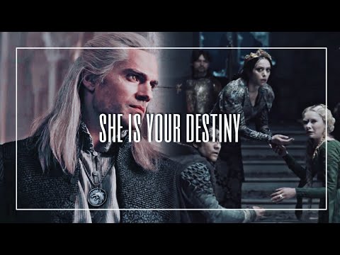 Geralt & Cirilla [The Witcher] - She is your destiny