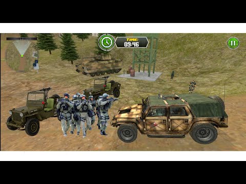 Offroad Army Transporter Truck Driver - Picking Up Soldiers in the Mountain | Android Gameplay
