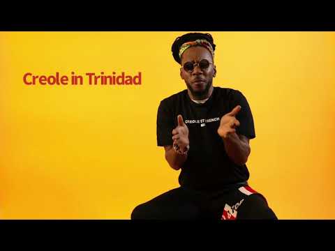 Julius on Creole in Trinidad