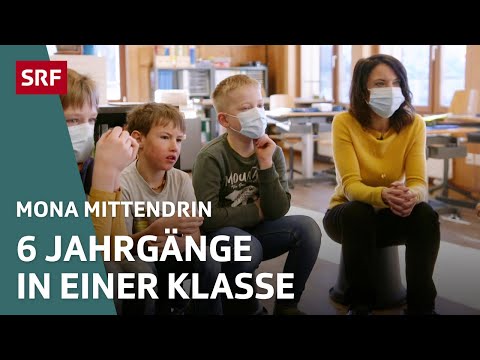 In der Gesamtschule im Safiental – Droht die Schliessung? | Mona mittendrin 2022 | SRF Dok