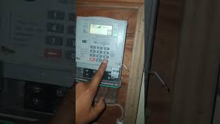 How to balance check of prepaid meter.