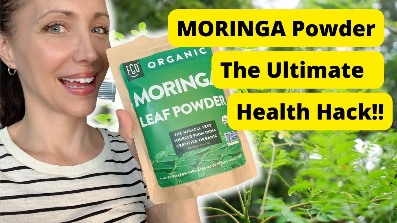 MORINGA LEAF POWDER BENEFITS: This Super Supplement Hacked My Health!