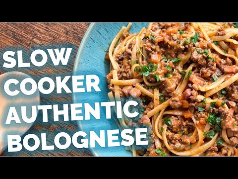 The Official Recipe for Slow Cooker Bolognese (Italian Approved)