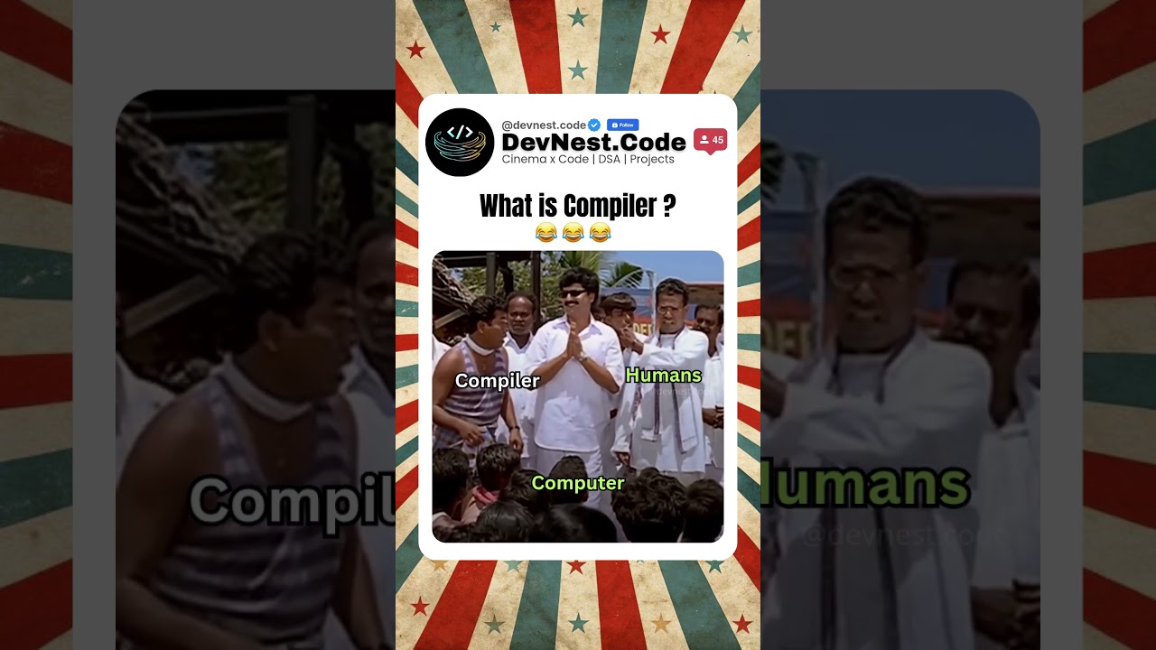 Compiler 🤣🤯❤️‍🔥| Java , C compiler #coding #programming #shorts #shortsfeed #viral #fypシ #fyp #fun