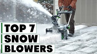 Best Snow Blowers: Top 7 Picks for 2025