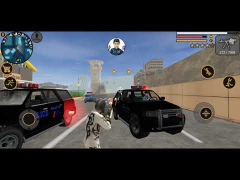 😎😎Challenging the military and police man in Vegas crime simulator😎😎