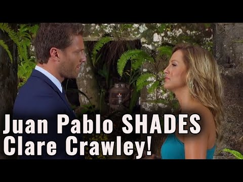 Juan Pablo SHADES Clare Crawley Over Bachelorette Promo