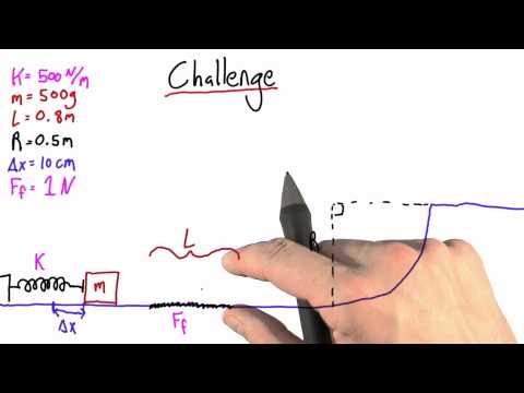 Springs with Friction *Challenge - Intro to Physics