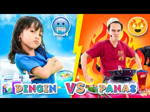 LEIKA SELLING HOT ITEMS VS TOMPEL SELLING COLD TOYS 😱 - FUNNY KIDS DRAMA
