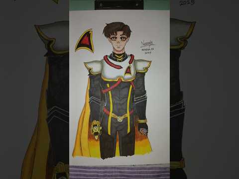 Azazel Eternal Gold Mode, meanwhile Reza Bramasakti (Azazel user) take a upgrade form 🖤💛 #fanart