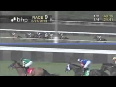 Watch Marketing Mix (Medaglia d'Oro) win the G1 Gamely Stakes at Hollywood Park, USA, 2013