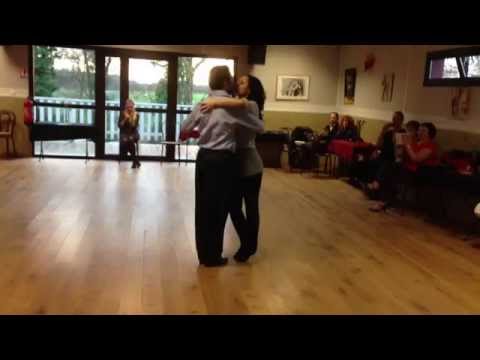  Diego Amado  is  dancing  to  a  milonga