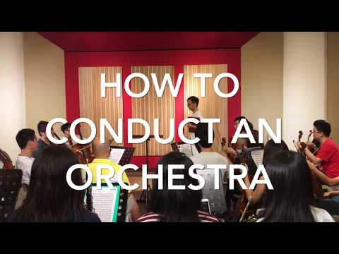 How to Conduct an Orchestra