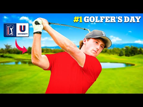 A Day in the Life of a Top Ranked Golfer!