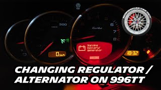 How to Change the Regulator / Alternator on Porsche 996/997 turbo