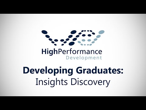 Developing Graduates - Insights Discovery
