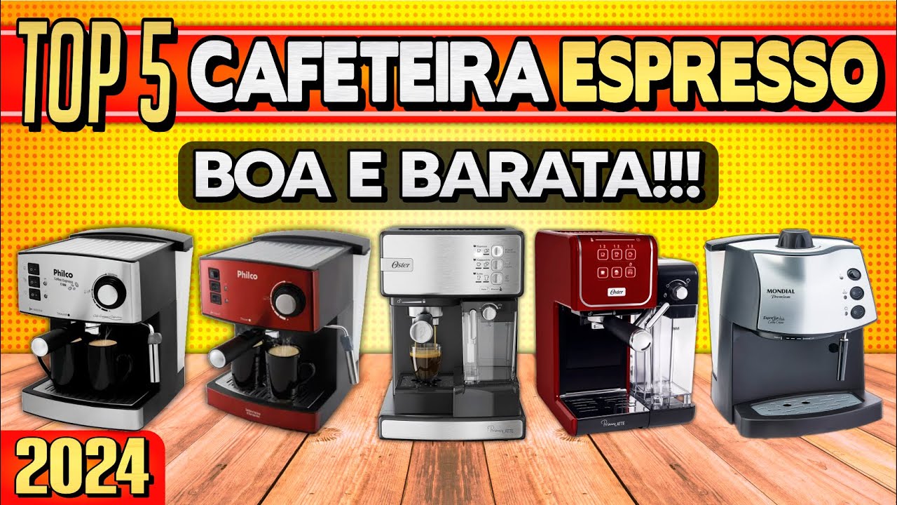 Cafeteira Expresso BOA e BARATA - Qual COMPRAR em 2024? ☕🥛