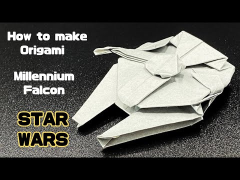 Origami Millennium Falcon (STAR WARS) | Shu Sugamata’s Model – Fold the Ultimate Starship!