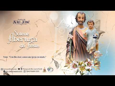 SOLENE ABERTURA DA FESTA  | FESTA DE SÃO JOSÉ 2026