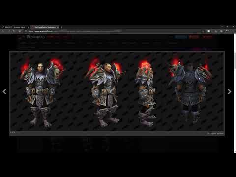 Shadowland Preview: Mail Castle Nathria Shadowlands Raid Set