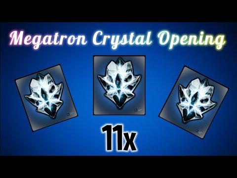 11x New 7* Captain Marvel movie Megatron Crystal opening