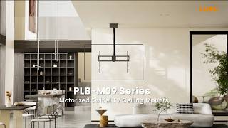 Motorized Swivel TV Ceiling Mounts | PLB-M09 Series | LUMI