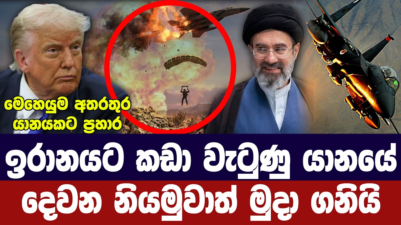 ඉරානයට කඩා වැටුණු යානයේ දෙවන නියමුවාත් බේරා ගනියි