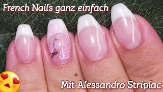 French Nails ganz einfach mit Alessandro Striplac 💅