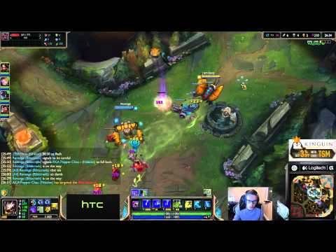 Bjergsen vs bigfatlp - Kog'maw vs Cassiopeia - Mid - Full Game