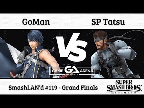 SmashLAN'd 119: GoMan (Chrom) vs. SP Tatsu (Snake) - Grand Finals