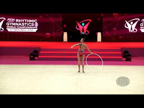 VOLOZHANINA Tatyana (BUL) - 2021 Rhythmic Worlds, Kitakyushu (JPN) - Qualifications Hoop