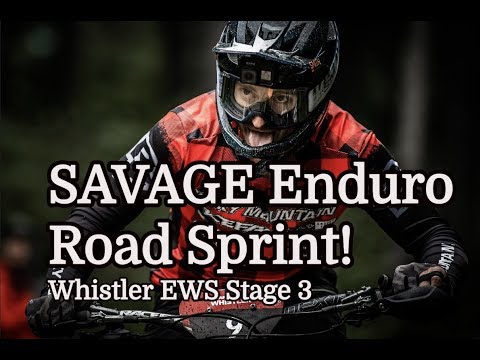 3rd place Whistler EWS 2019 Stage 3