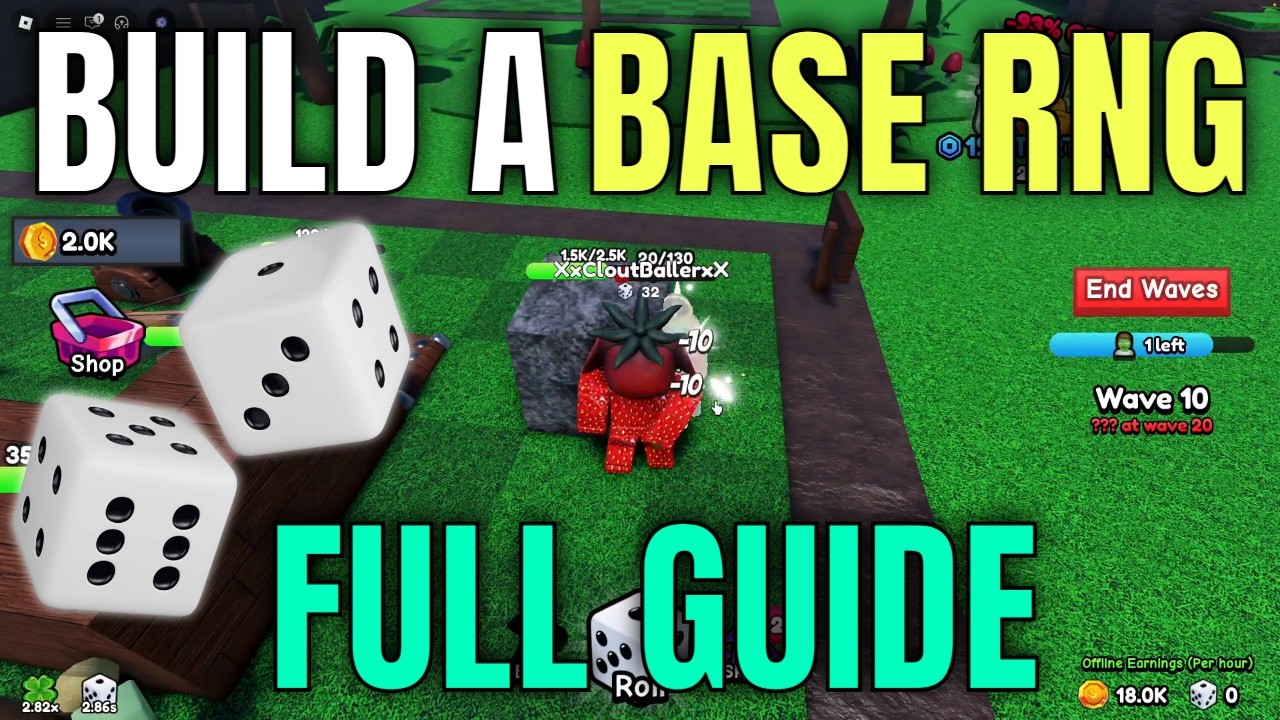 BUILD A BASE RNG FULL GUIDE! (Money, Bases, RNG)