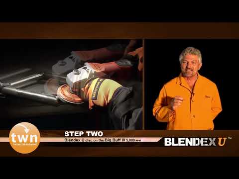 Walter Brushed Finish Sanitary #4 on Stainless Steel