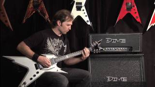 Video thumbnail for Dime D100 Amp Demo by Dean Guitars