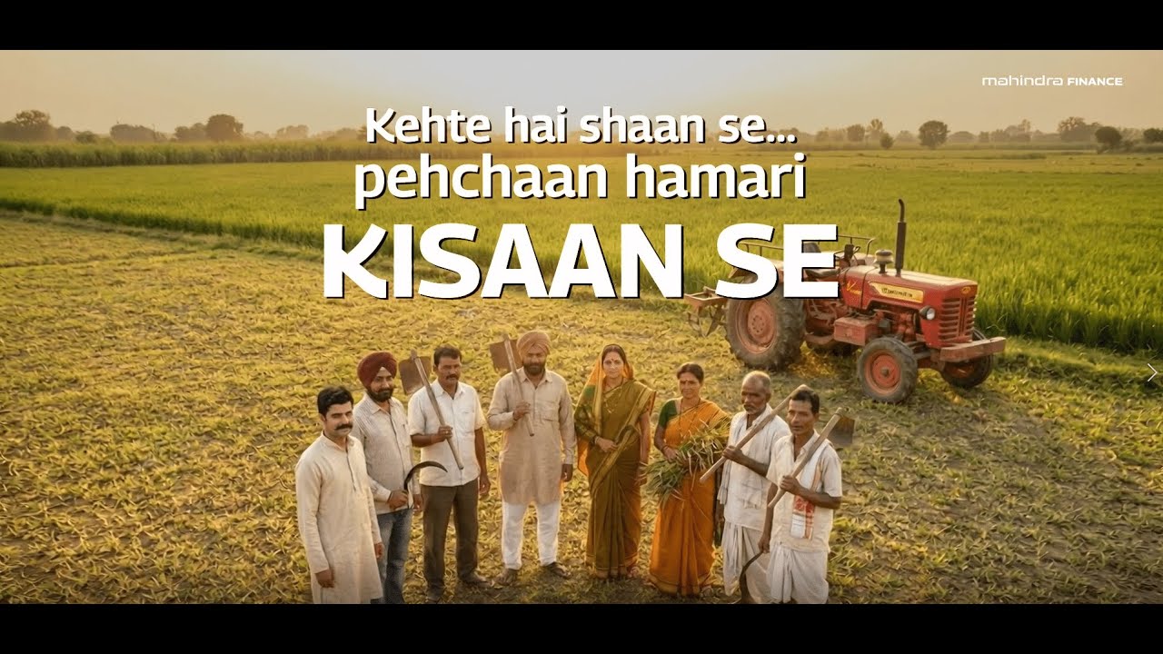 Still from the Mahindra Finance ad